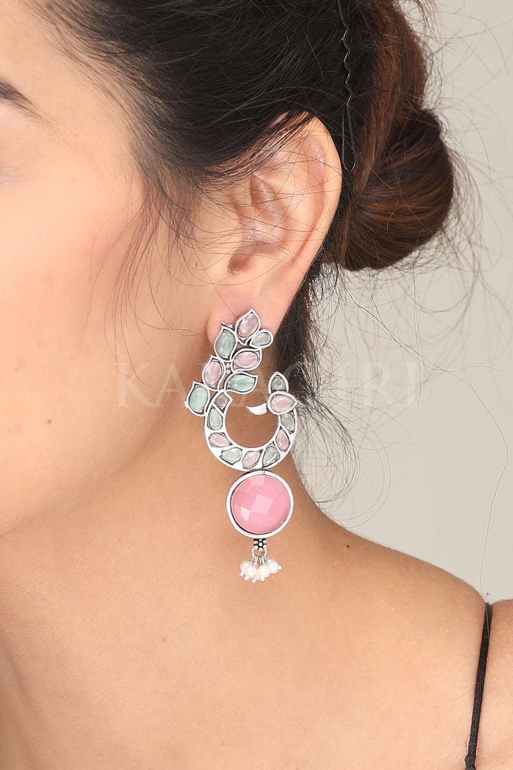Jhumka Silver Big Earrings 2024 | favors.com